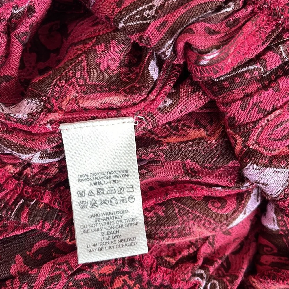 Free People Maribelle Red Cut Out Jumper Jumpsuit Size XS - Picture 5 of 5